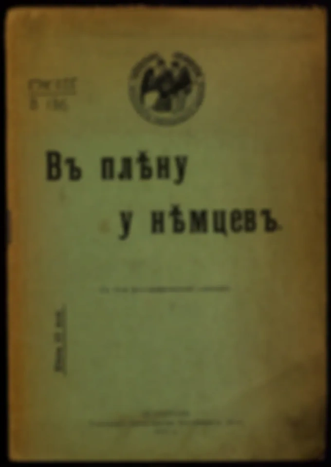 Жестокое обращение с русскими пленными в Германии в 1914–1918 годах