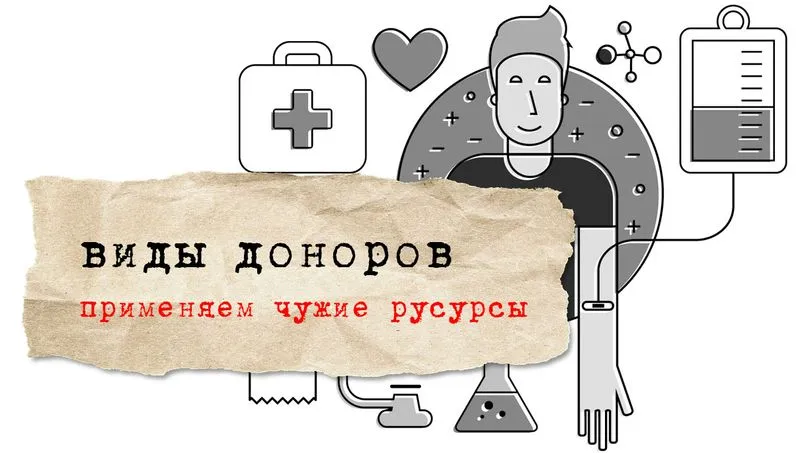 Виды доноров