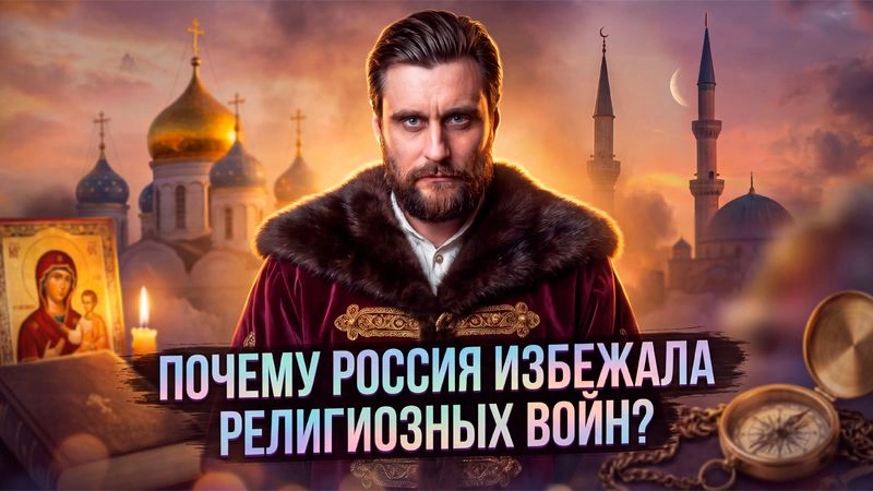 Лекция 64 Европу разрывали религиозные войны. Почему Россия пошла другим путём?