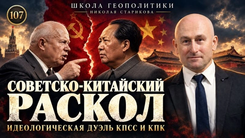 107. Советско-китайский раскол. Идеологическая дуэль КПСС и КПК