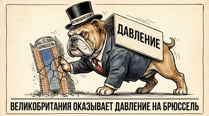 Великобритания оказывает давление на Брюссель