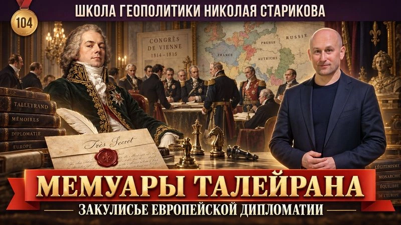 104. Мемуары Талейрана. Закулисье европейской дипломатии и доктрина легитимизма