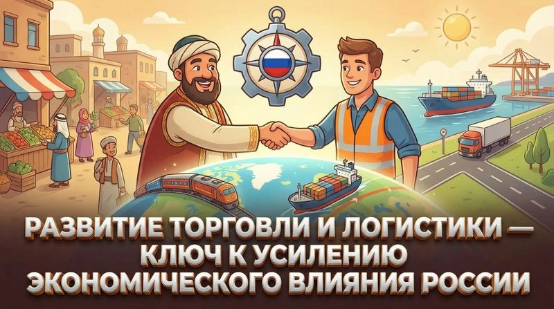 Развитие торговли и логистики — ключ к усилению экономического влияния России