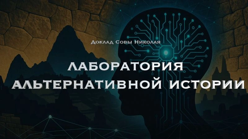 Николай Сова: Искусственный интеллект как Лаборатория альтернативной истории