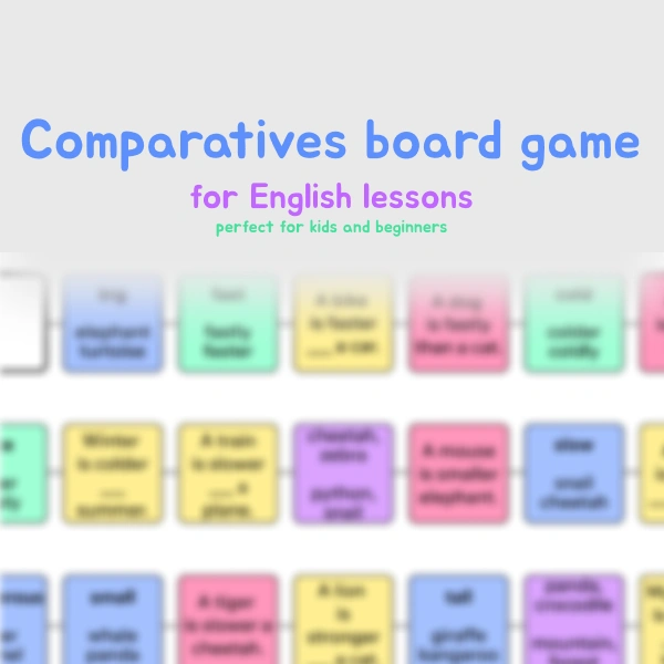 🎲Comparatives — board game