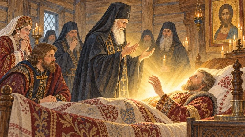 Самый оболганный русский святой. Он кормил по 700 голодных в день и воскресил князя для Причастия!