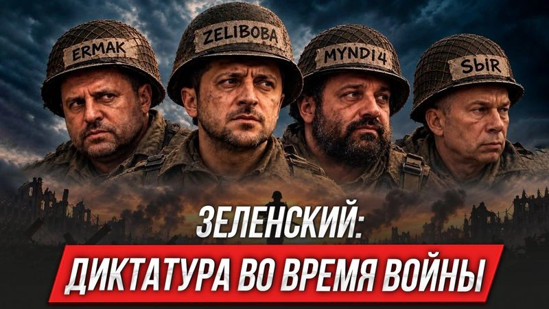 Зеленский: диктатура во время войны