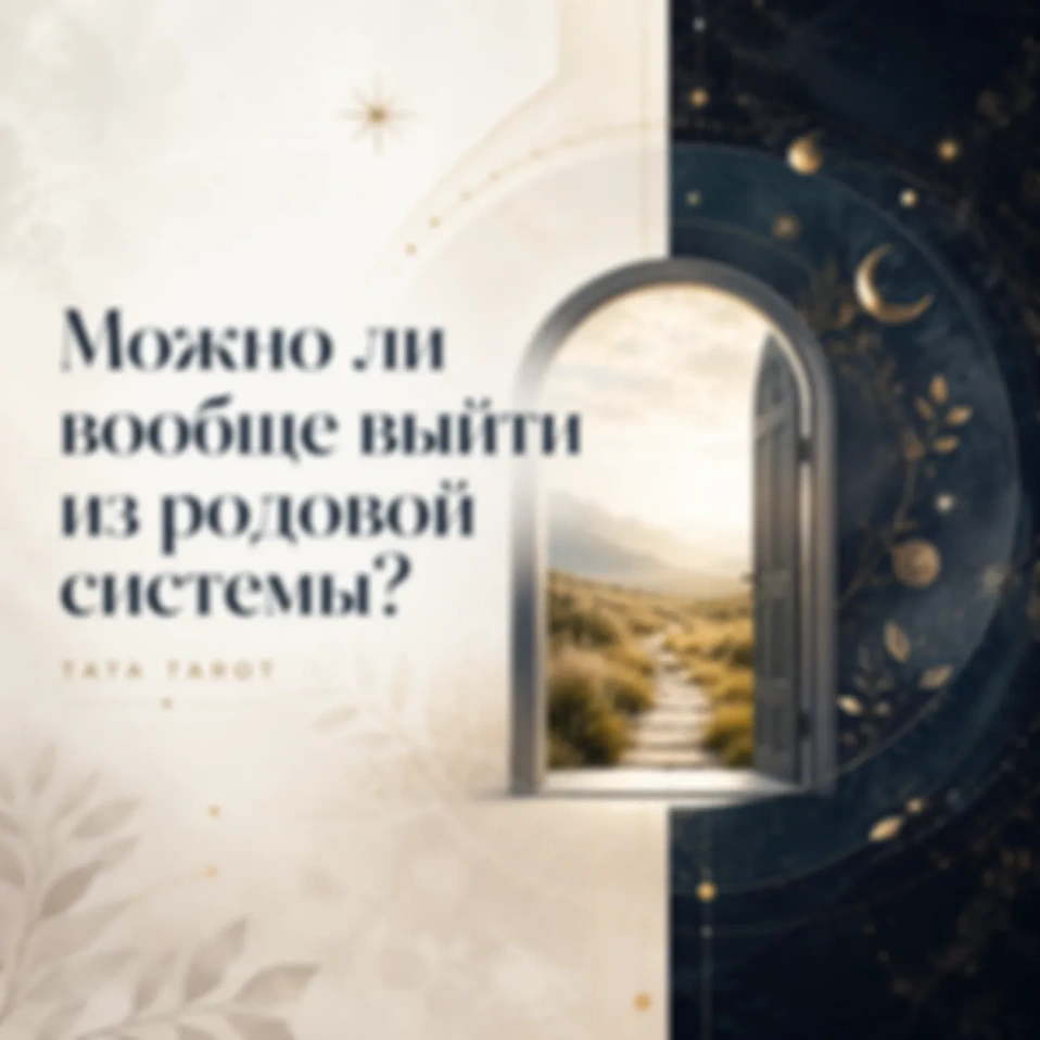 Можно ли вообще выйти из родовой системы? 🤔