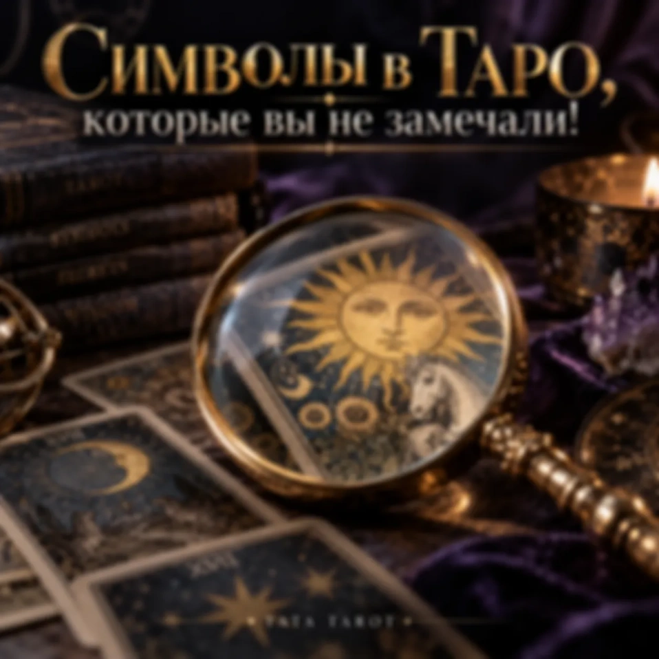 Символы в Таро, которые вы не замечали 🤯