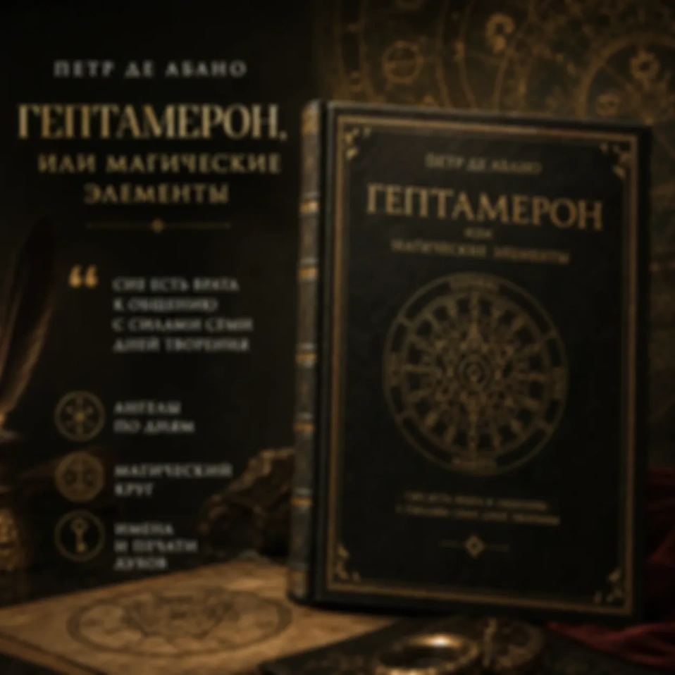 📜 Петр де Абано — «Гептамерон, или Магические элементы»