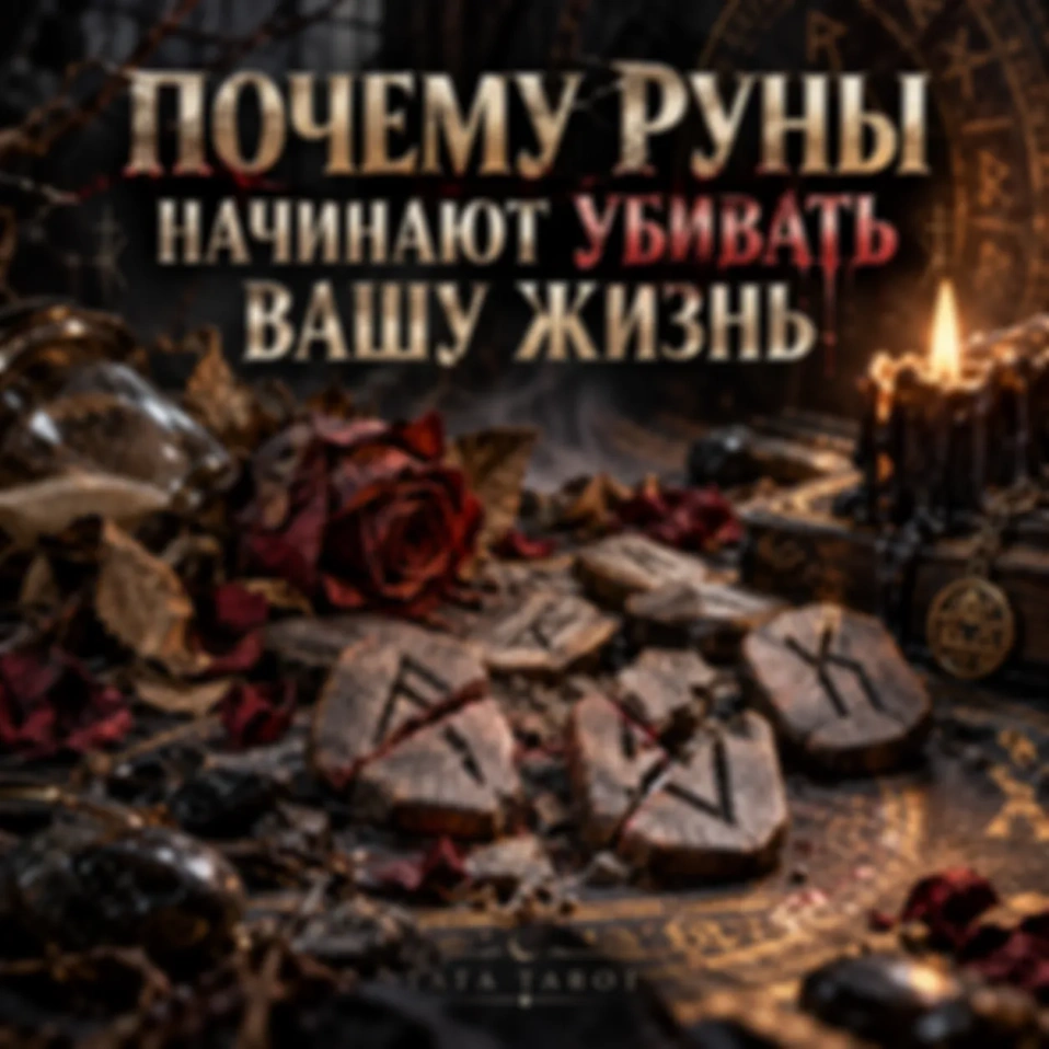 ⚡ БУМЕРАНГ ФУТАРКА: ПОЧЕМУ РУНЫ НАЧИНАЮТ УБИВАТЬ ВАШУ ЖИЗНЬ