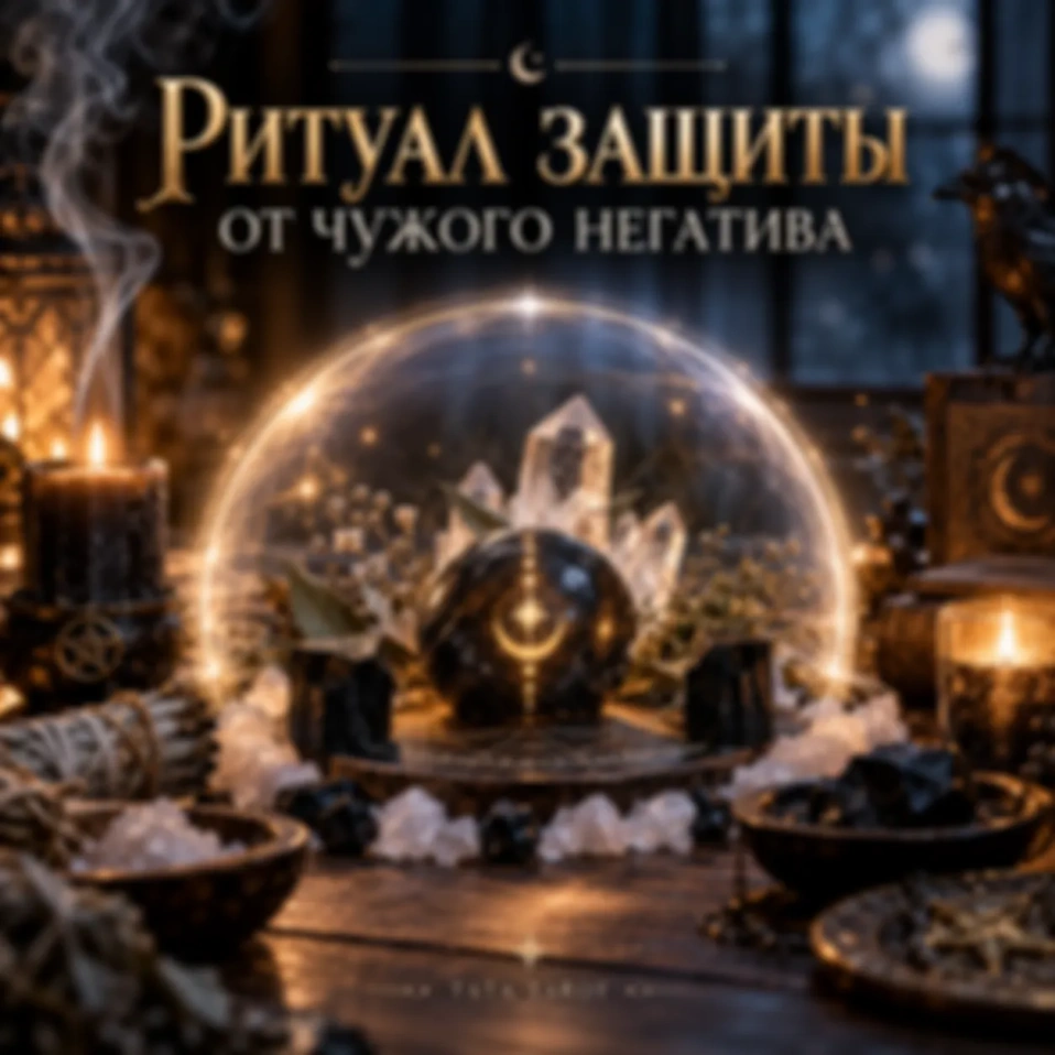 Ритуал защиты от чужого негатива 🕯️