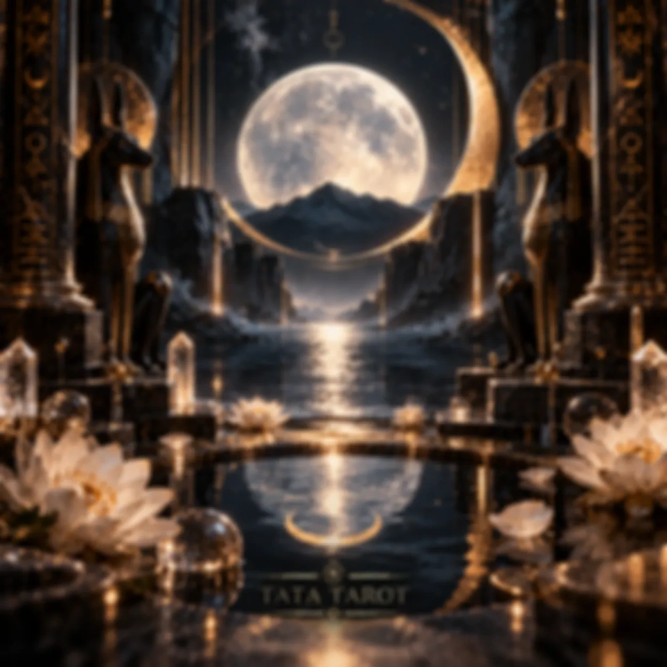 Луна (XVIII аркан) в Таро Тота 🌙