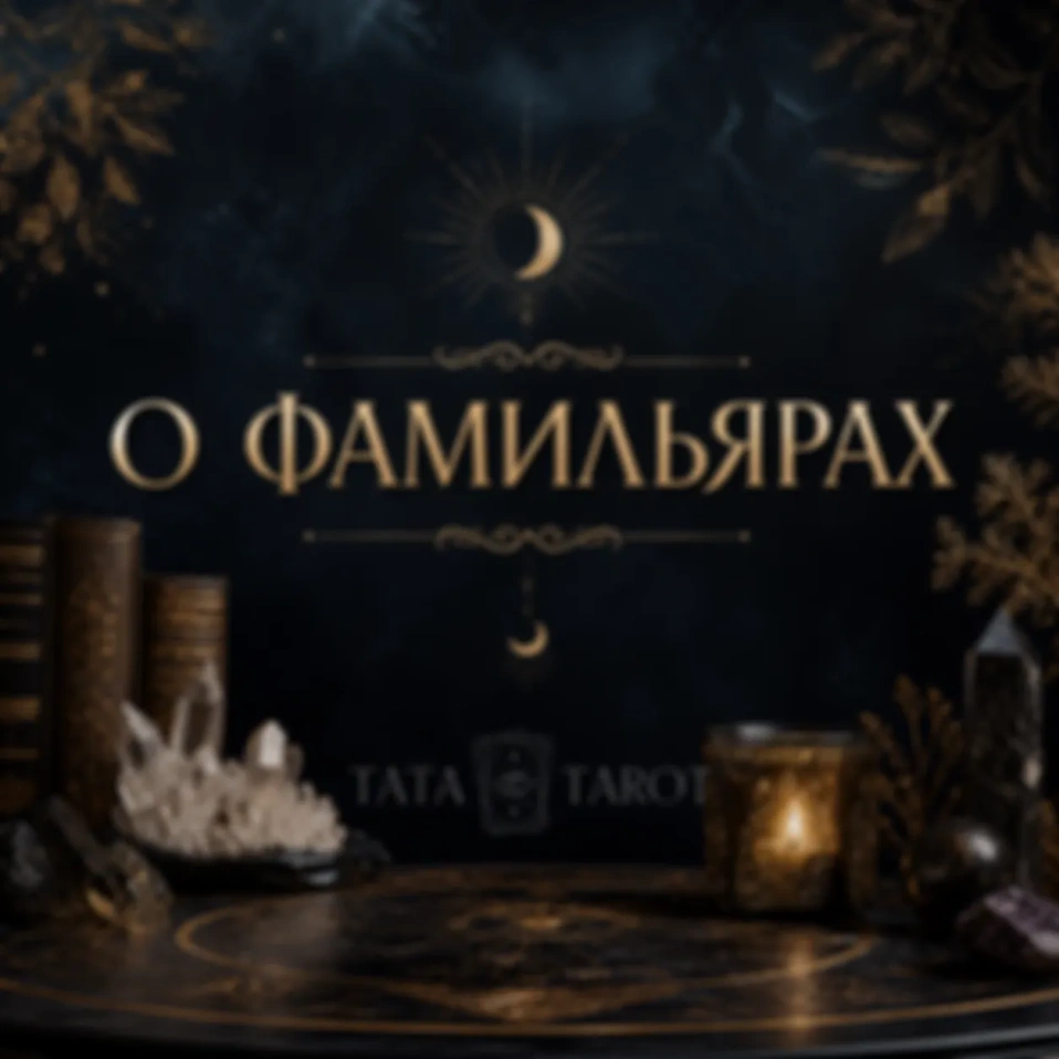 О ФАМИЛЬЯРАХ 🤔