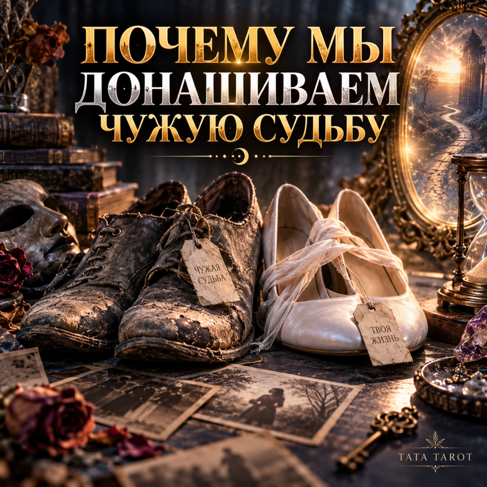 ▼ ПОЧЕМУ МЫ ДОНАШИВАЕМ ЧУЖУЮ СУДЬБУ ▲