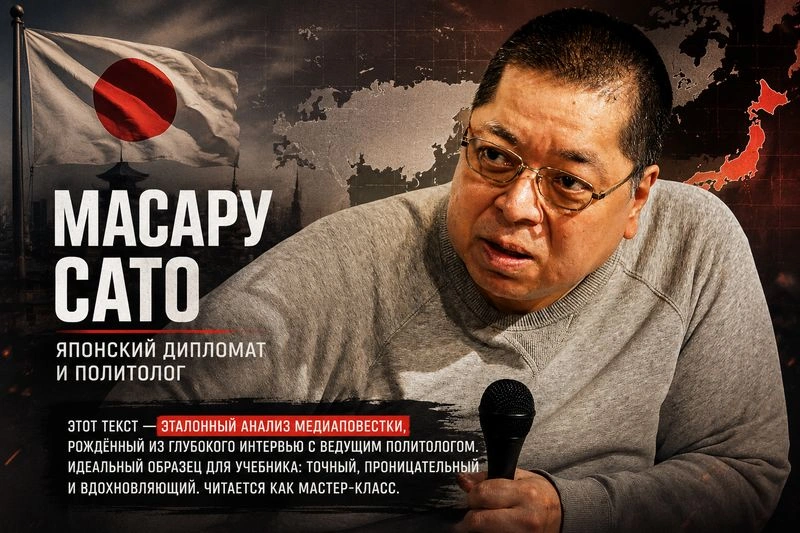 Интервью«Diamond WEEKLY» от Масару Сато, которое я считаю эталоном анализа медиаповестки | часть первая