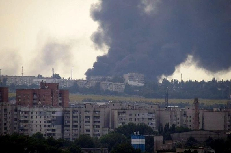 На западных подступах к столице.