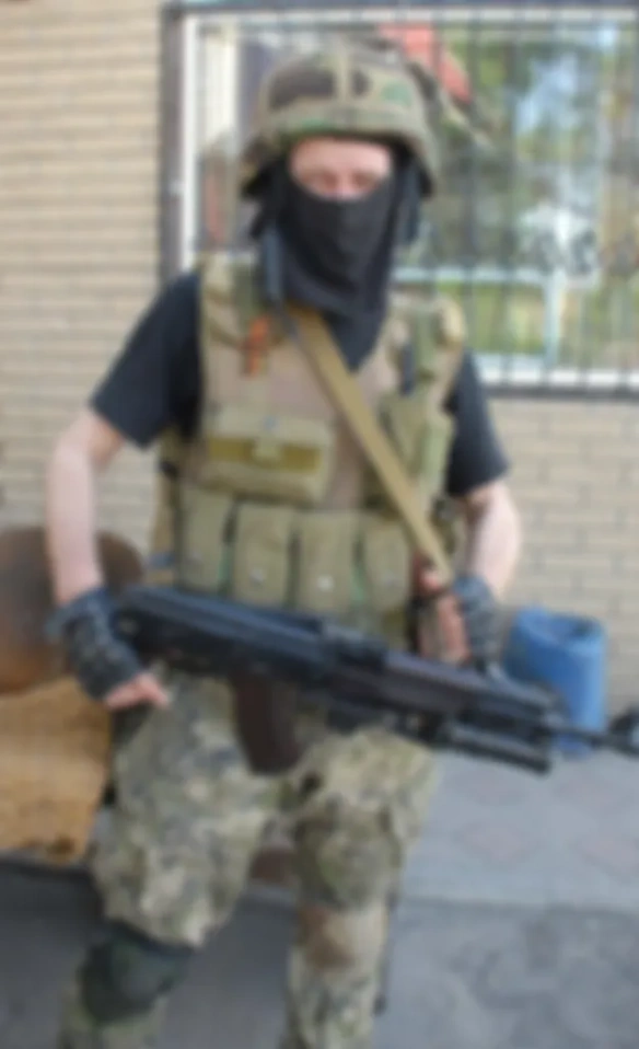 Эксклюзив. Ополченец Славянска.