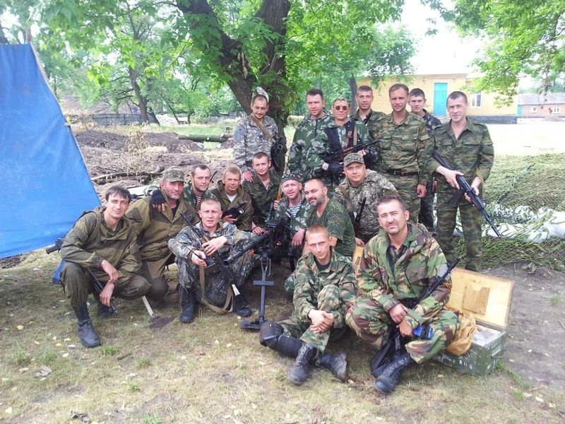 Эксклюзивное фото из Горловки бывших десантников ВСУ