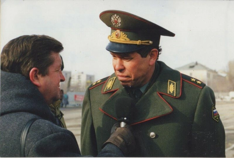 Лев Рохлин в Грозном.