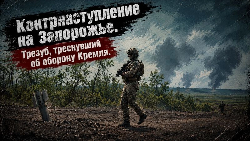 ⚡Контрнаступление на Запорожье. Трезуб, треснувший об оборону Кремля.
