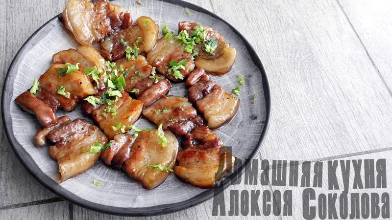 Карамельная грудинка