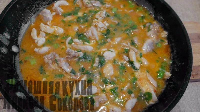 Прекрасная курица в томатах