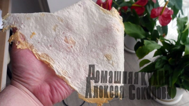 Кальмарный лаваш за 10 минут. Но не хлеб