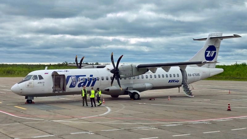 Новое видео: ATR 72-500 а/к Utair, рейс Нягань — Белоярский