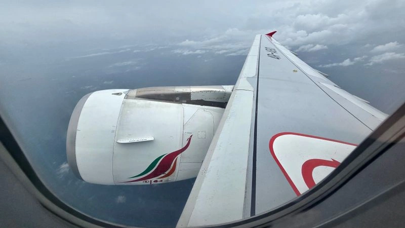 Новое видео: Airbus A320 а/к SriLankan Airlines, рейс Коломбо — Ган (Мальдивы)