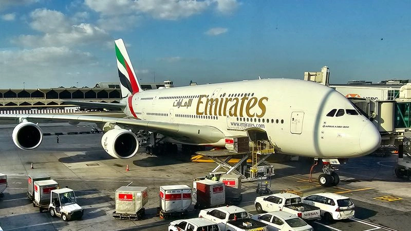 Новое видео: Airbus A380 а/к Emirates, рейс Дубай — Москва