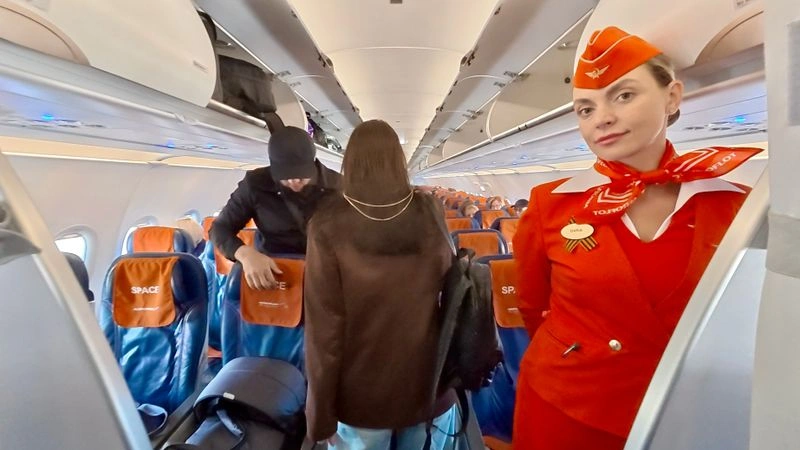 Новое видео: Airbus A320 а/к Аэрофлот, рейс Санкт-Петербург — Краснодар