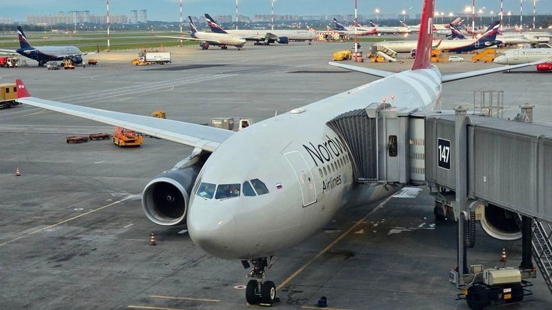 Новое видео: Airbus A330-200 а/к Nordwind Airlines, рейс Москва — Сухум (Абхазия)