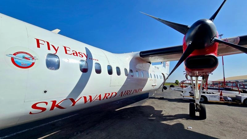 Новое видео: Dash 8-300 а/к Skyward Airlines, рейс Найроби — Момбаса — Ламу (Древний город Ламу)
