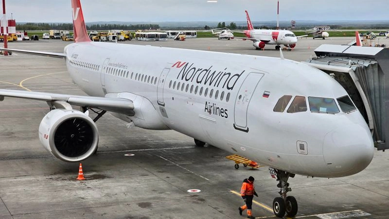 Новое видео: Airbus A321neo а/к Nordwind Airlines, рейс Санкт-Петербург — Казань