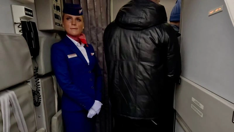 Новое видео: Superjet 100 а/к Россия, рейс Москва — Санкт-Петербург