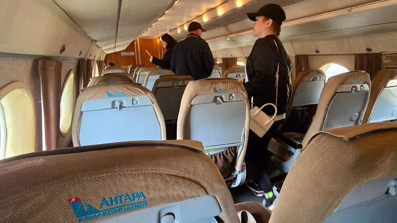 Новое видео: 49-летний Ан-24 а/к Ангара, рейс Улан-Удэ — Нижнеангарск