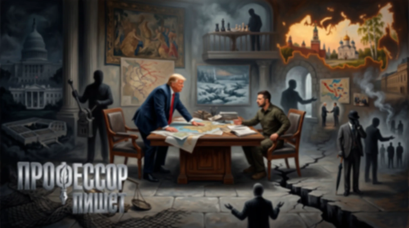 Конфликт Зеленского и Трампа: второе дно в эндшпиле СВО