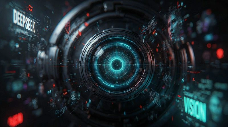 Кнопка Vision в Deepseek, обещанная мультимодальность
