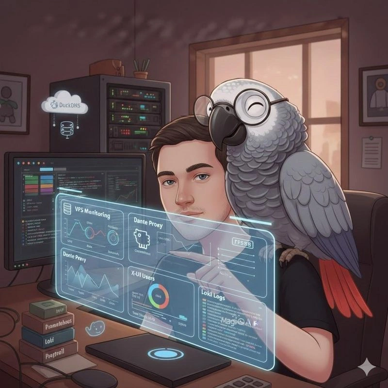 VPS, 3X-UI и другое