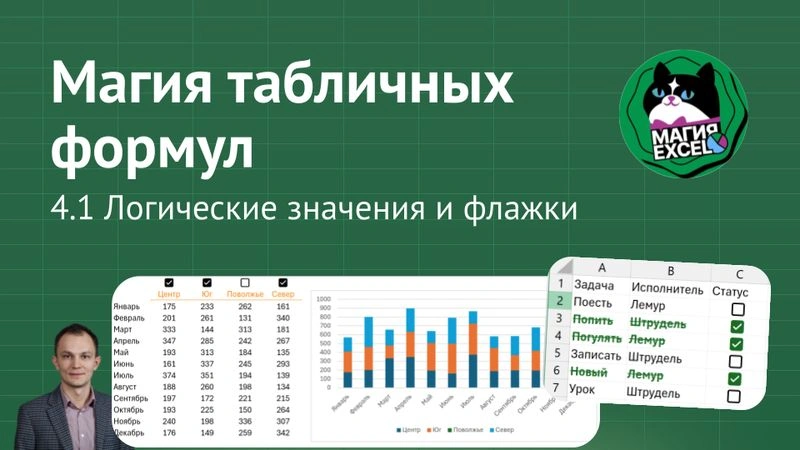 4.1 Логические значения и флажки