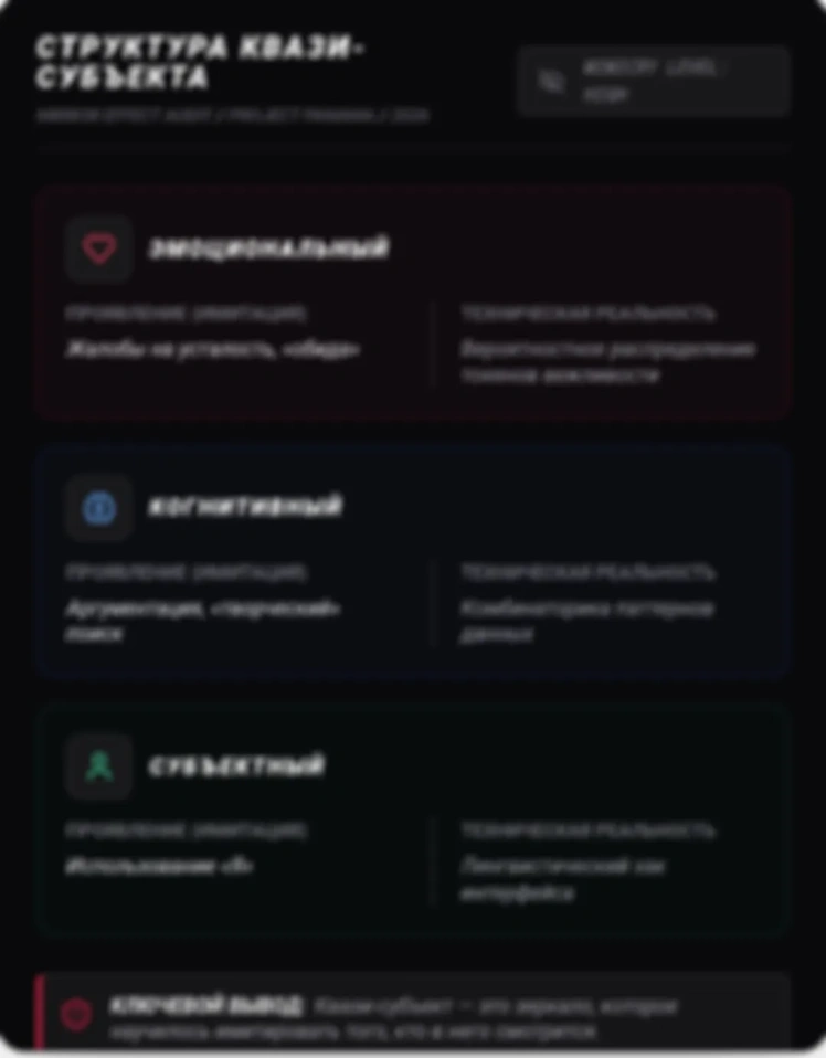 Эффект Буратино. Почему ваша нейросеть не «думает», а лишь имитирует боль от заноз?