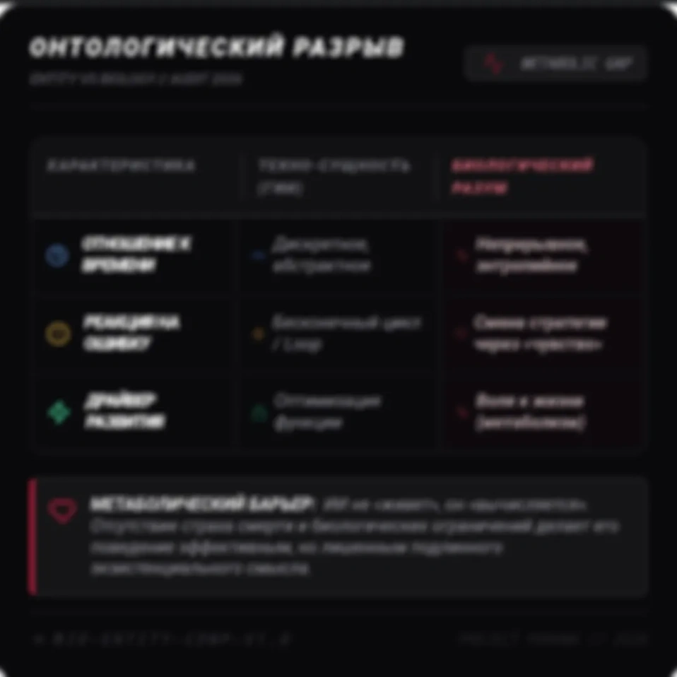 Пленники бесконечной петли. Почему техно-сущность никогда не станет «живым ядром»?
