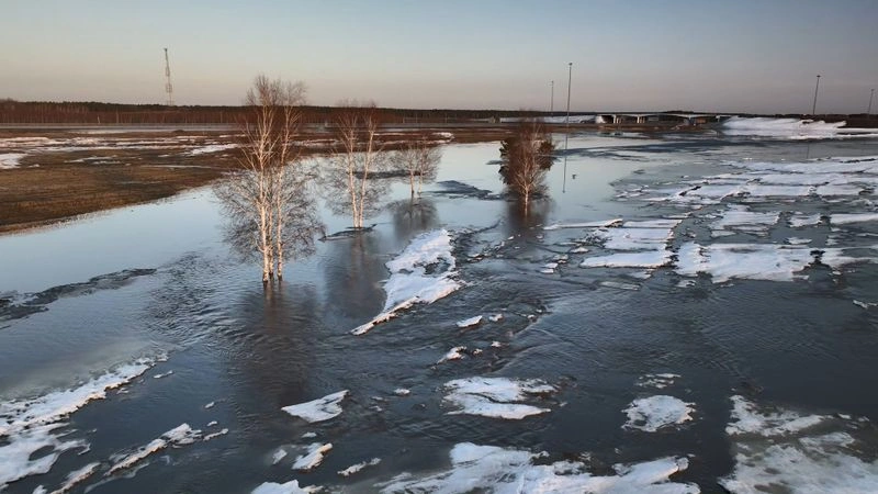 Жасыл — Весна — Разливы — Половодье