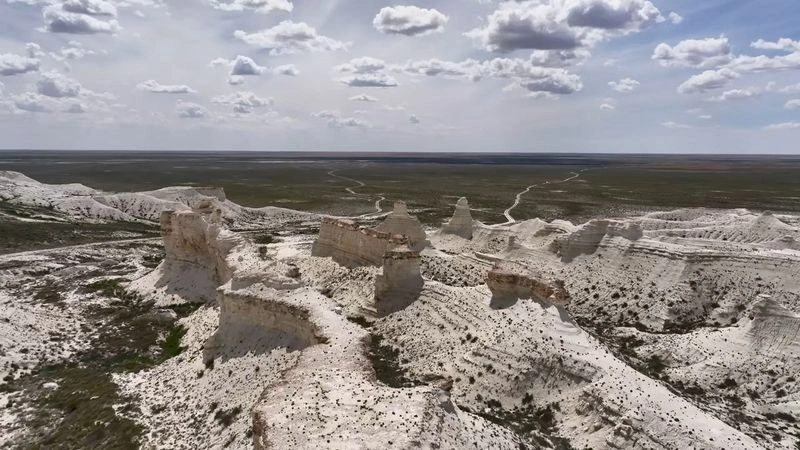 Плато Аккегершен — Меловые горы