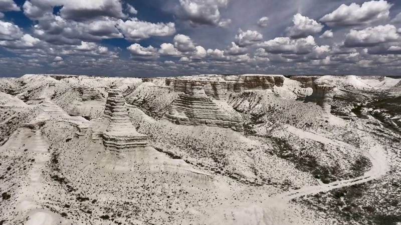 Плато Аккегершен — Меловые горы