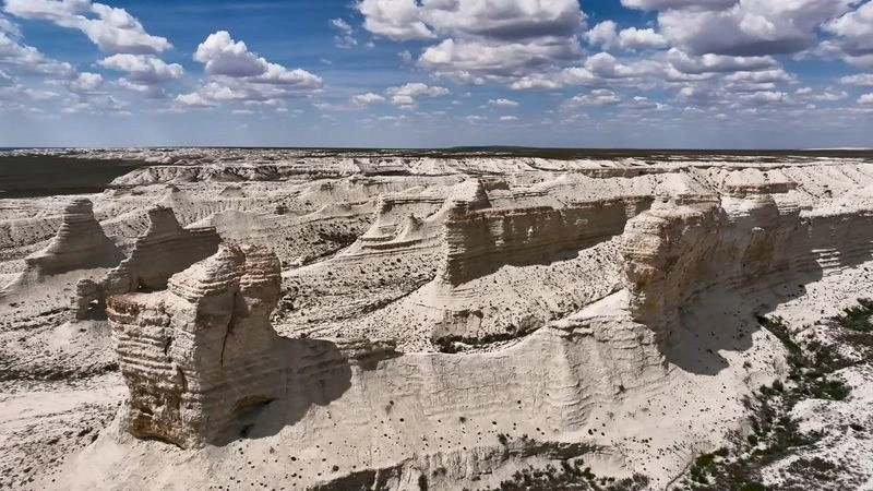 Плато Аккегершен — Меловые горы