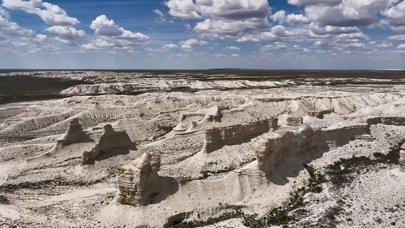 Плато Аккегершен — Меловые горы