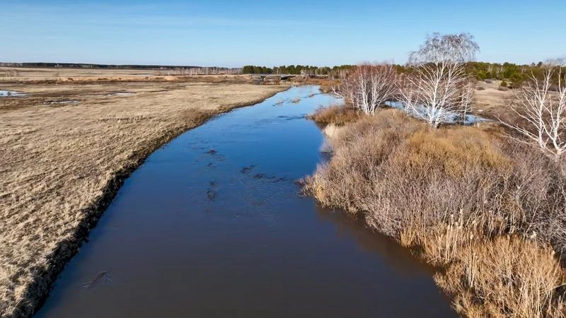 р. Талкара — Весна — Разливы — Половодье