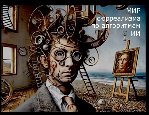 Мир сюрреализма по алгоритмам искусственного интеллекта